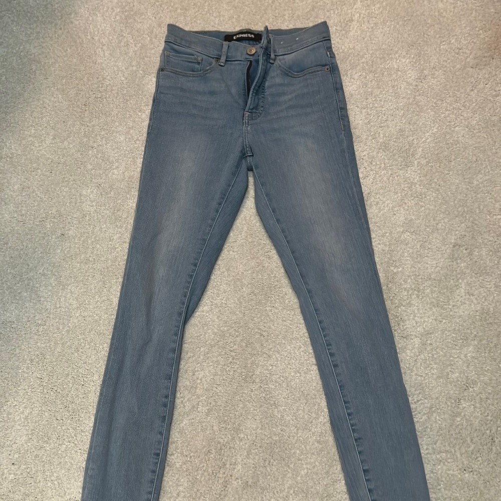 Express High Rise Ankle Jean